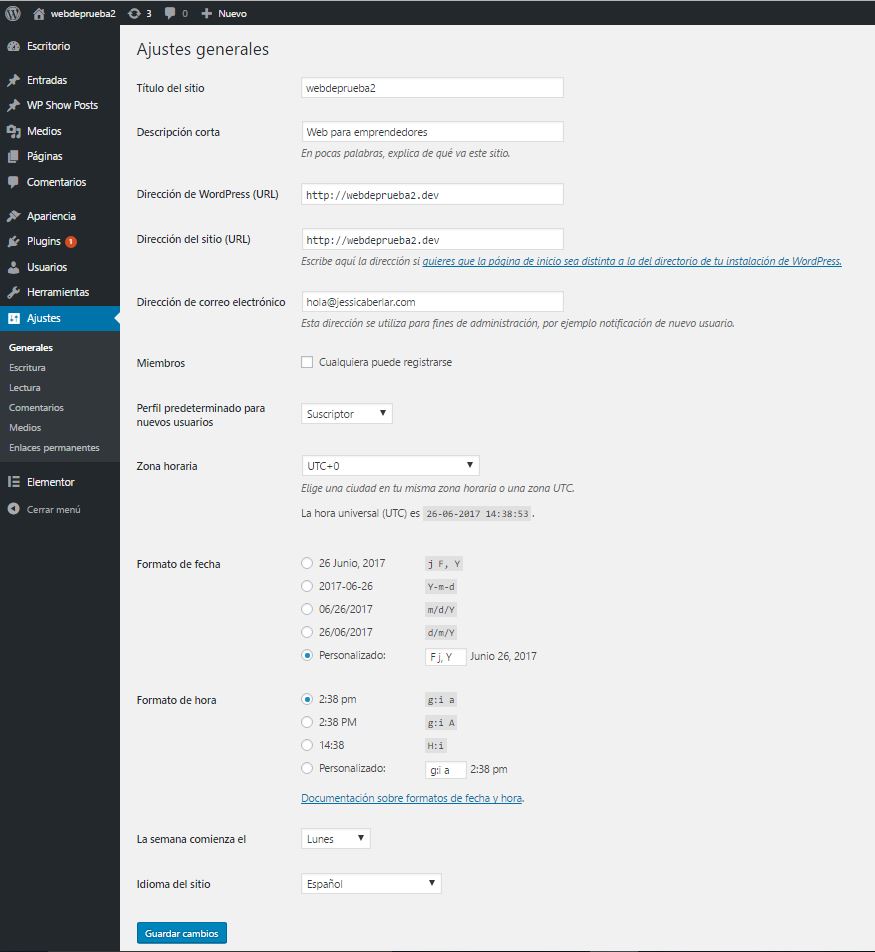 curso de wordpress básico